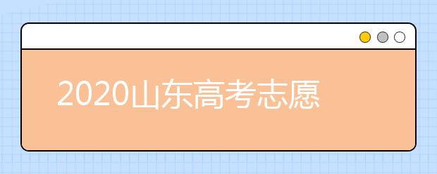 2020山東高考志愿填報(bào)指南？如何填報(bào)2020山東高考志愿？
