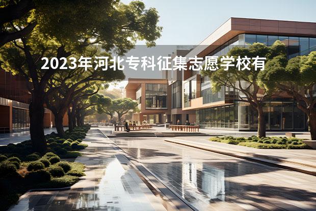 2023年河北?？普骷驹笇W(xué)校有哪些